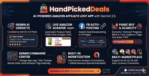 HandPickedDeals - AI-Powered AMAZON Affiliate & Automation Engine