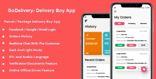GoDelivery - Delivery Software for Managing Your Local Deliveries - DeliveryBoy App
