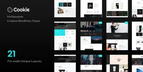 Cookie - Multipurpose Creative WordPress Theme