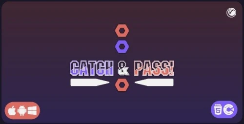 Catch and Pass - HTML5 Game Template