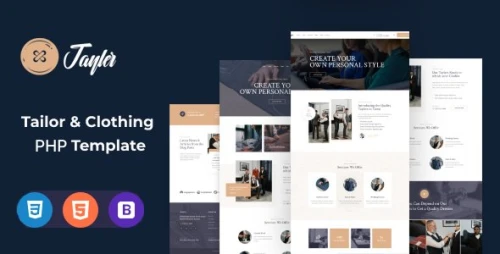 Tayler - Tailor & Clothing PHP Template