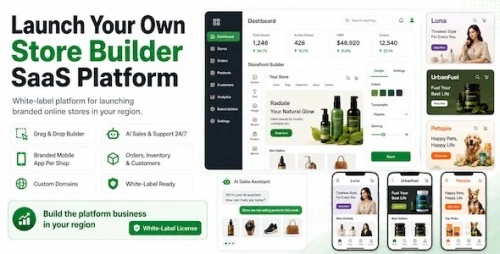 Ecomz AI | Multi-Tenant SaaS eCommerce Merchant Store App