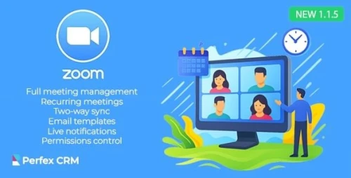 Zoom Meeting Manager - Perfex CRM