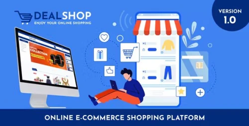 DealShop - Online Ecommerce Shopping Platform