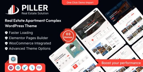Piller – Real Estate WordPress Theme