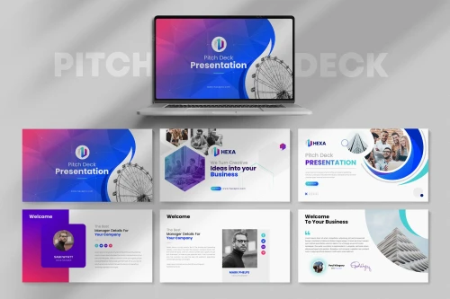 Pitch Deck PowerPoint Presentation Template