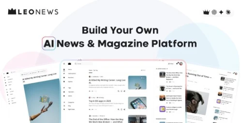 LeoNews - AI News, Viral Magazine & Newspaper KingMedia Theme