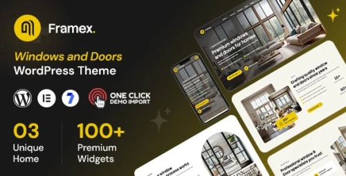 Framex - Windows and Doors WordPress Theme