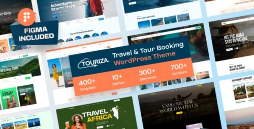 Touriza – Tour & Travel Booking WordPress Theme