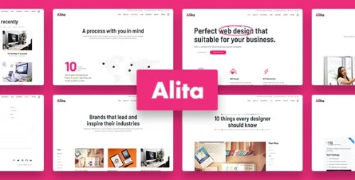 Alita - Web Studio WordPress Theme