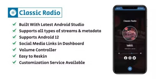 Classic Radio - Simple and Easy Radio Player for Android