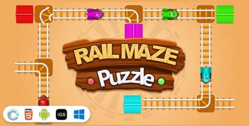 Rail Maze Puzzle [ Construct 3 , HTML5 ]