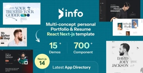 Info | Personal Portfolio React NextJs Template