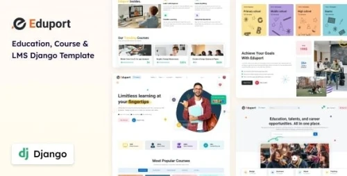 Eduport - Django LMS, Education and Course Template