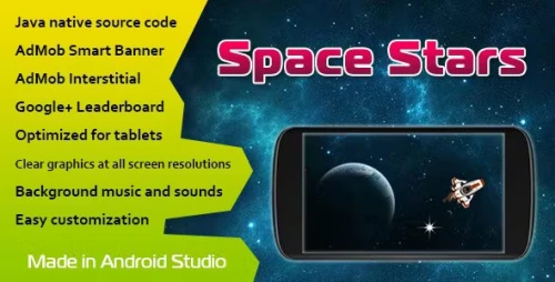 Space Stars with AdMob and Leaderboard