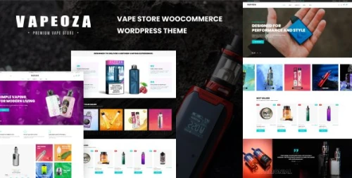 Vapeoza – Vape Store WooCommerce WordPress Theme