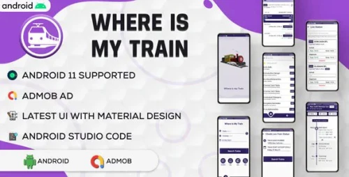 Indian Railway Train Status - Train PNR - Train Live Status - Android App - Admob Ads 3.0