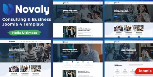 Novaly – Consulting & Business Joomla 6 Template