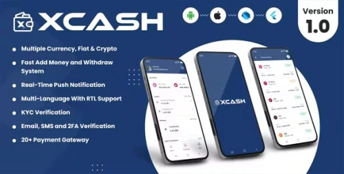 XCash - Cross Platform Mobile Wallet Application | Merchant App