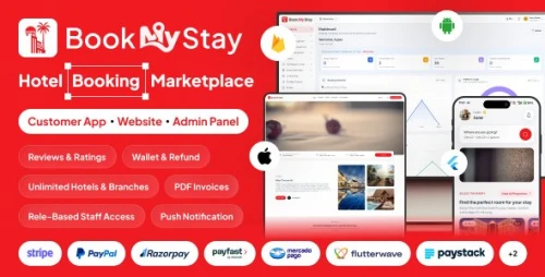 BookMyStay | Multi-Branch Hotel Booking App with Admin Panel