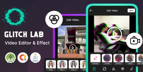 Glitch Lab - Video Editor & Effects with Admob Ads