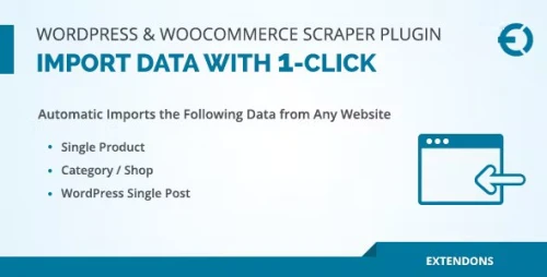 Scrapper Plugin for WooCommerce & WordPress