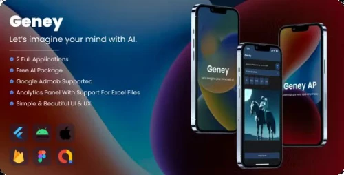 Geney | Flutter AI Image Generator