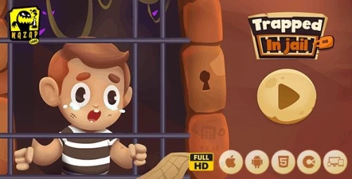 Trapped In Jail - Brain Game (Construct)