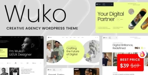 Wuko - Creative Agency WordPress Theme