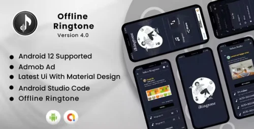 Offline Ringtone for Android 2023 - Ringtone App - All in one Ringtone - Android App - Admob Ads