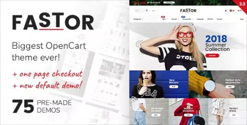 Fastor - Multipurpose Responsive Opencart Theme