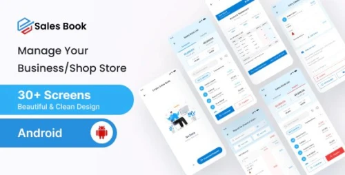 Salesbook - Mobile POS Inventory Android Ui Kit