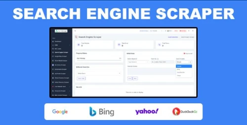 CrawlX - Search Engine Scraper