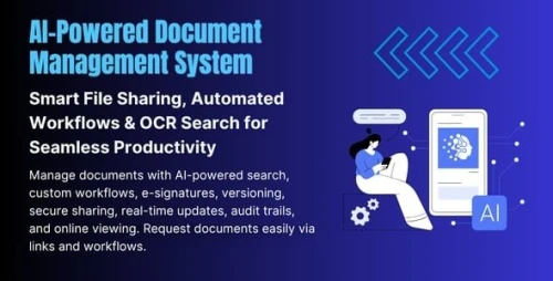 EasyDocMgt – AI-Powered Document Management System with File Sharing, Workflow, and OCR