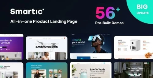 Smartic - Product Landing Page WooCommerce Theme