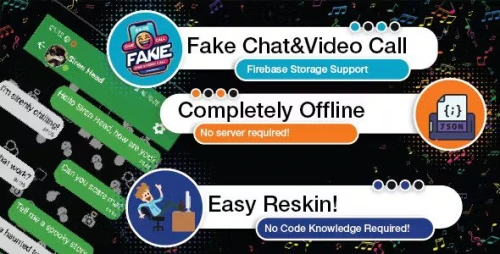 Fake Chat&Video Call Android Project Template