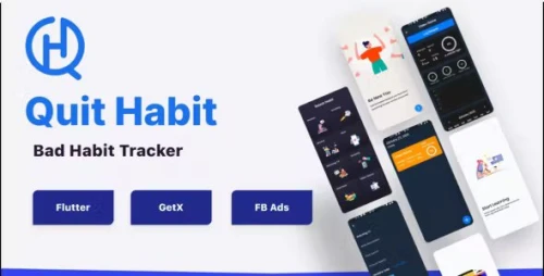 Quit Habit - Bad Habit Tracker Flutter With Facebook Ads