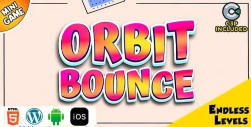 Orbit Bounce HTML5 Construct 3 Game
