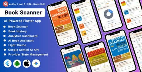 LibraScan | AI Book Recognition Flutter App
