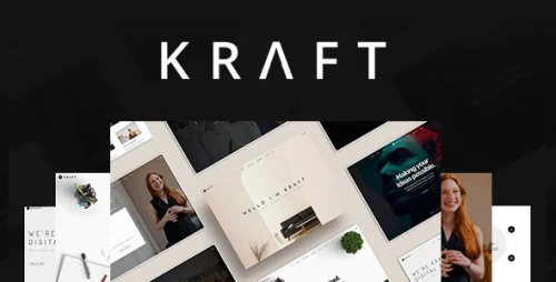 Kraft - Minimalist Agency & Portfolio WordPress Theme