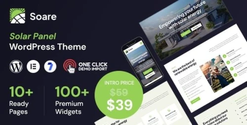 Soare – Solar Panel WordPress Theme