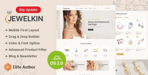 Jewelkin - Premium Jewellery Store Shopify 2.0 Responsive Theme