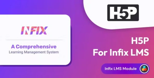 H5P add-on | Infix LMS Laravel Learning Management System