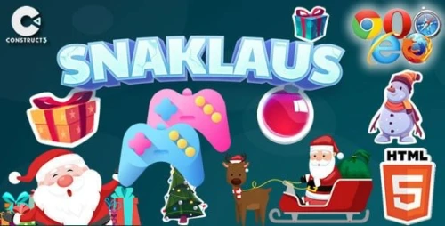 Snaklaus Multiplayer (Firebase) - HTML5 Game (C3)