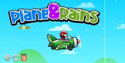 Plane and Rains - Construct 2/3 Game