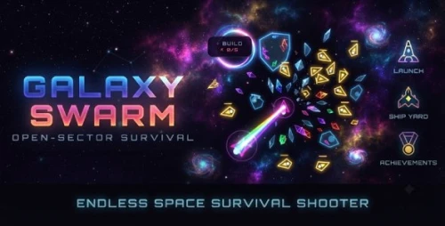Galaxy Swarm | Open Sector Survival HTML5 Game