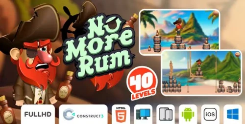 No More Rum - HTML5 Game (Construct3)