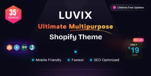 Luvix - Multipurpose Shopify Theme OS 2.0 - RTL support