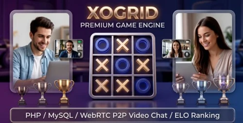 XOGrid - Multiplayer Tic-Tac-Toe html5 game
