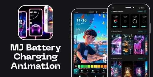 MJ Battery Charging Animation with AdMob Ads Android